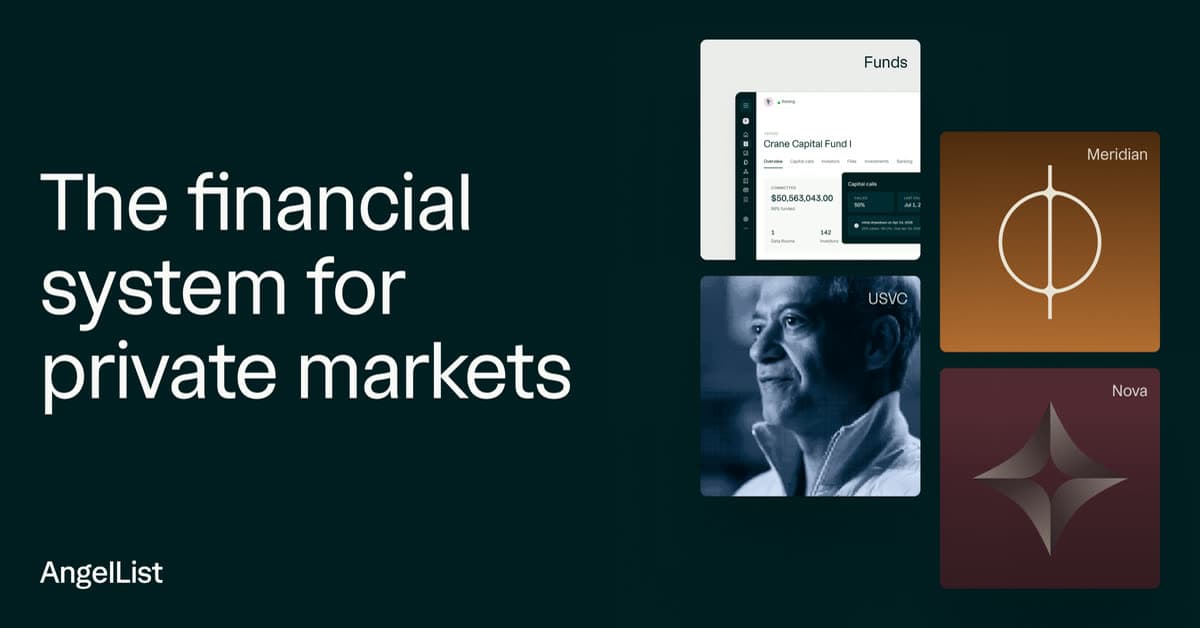 AngelList website preview