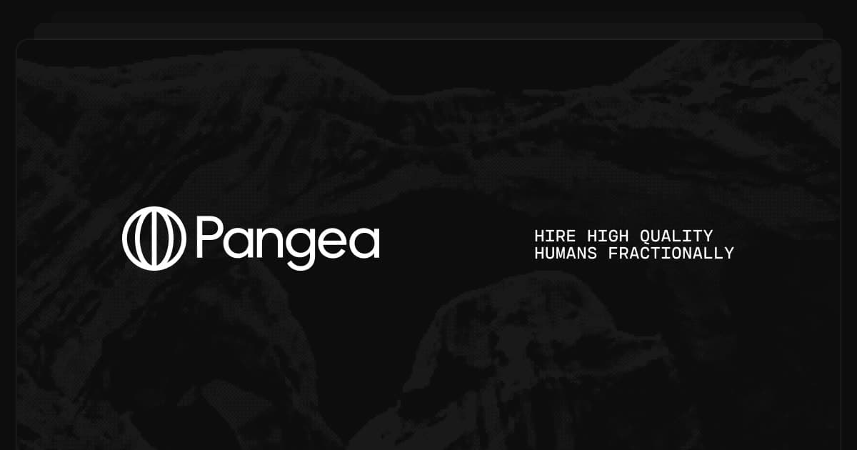 Pangea.app website preview