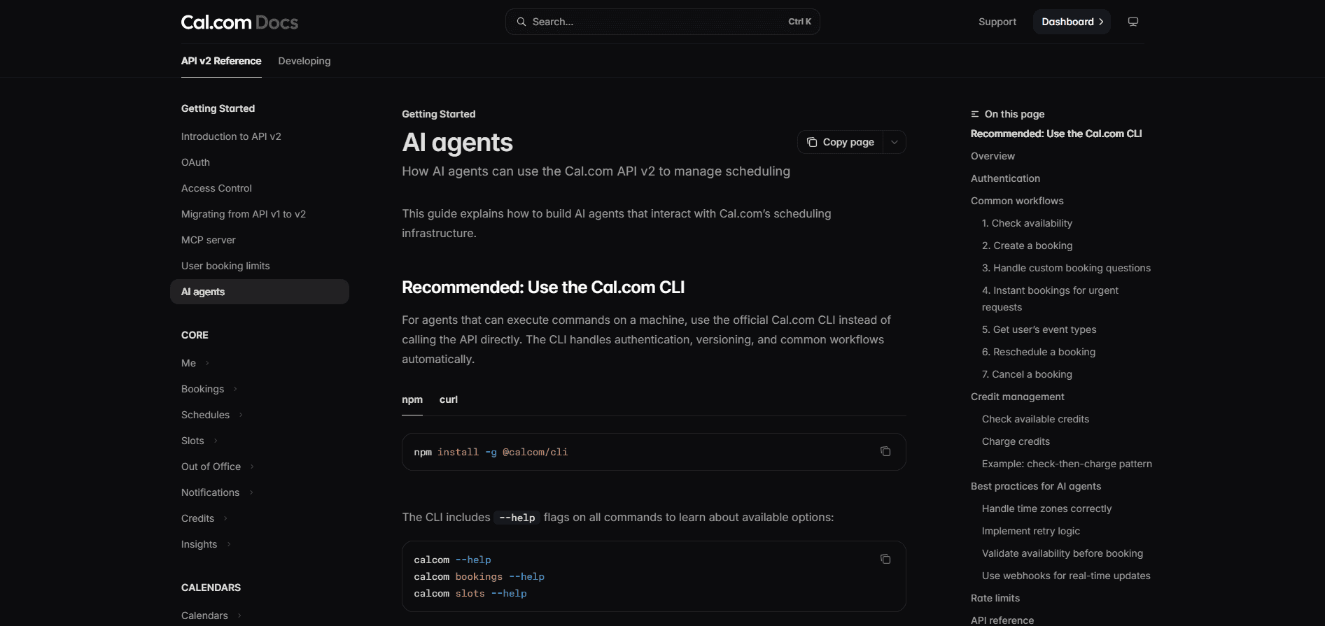 Cal.com Docs