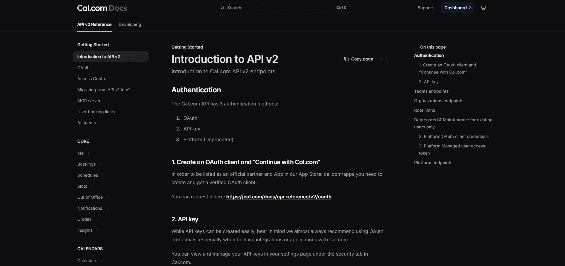Cal.com: Introduction to API v2