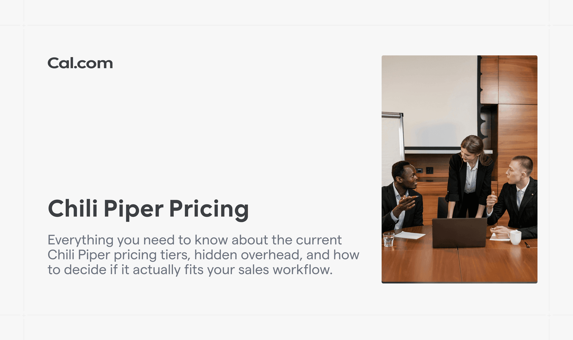 Blog banner for Chili Piper pricing article