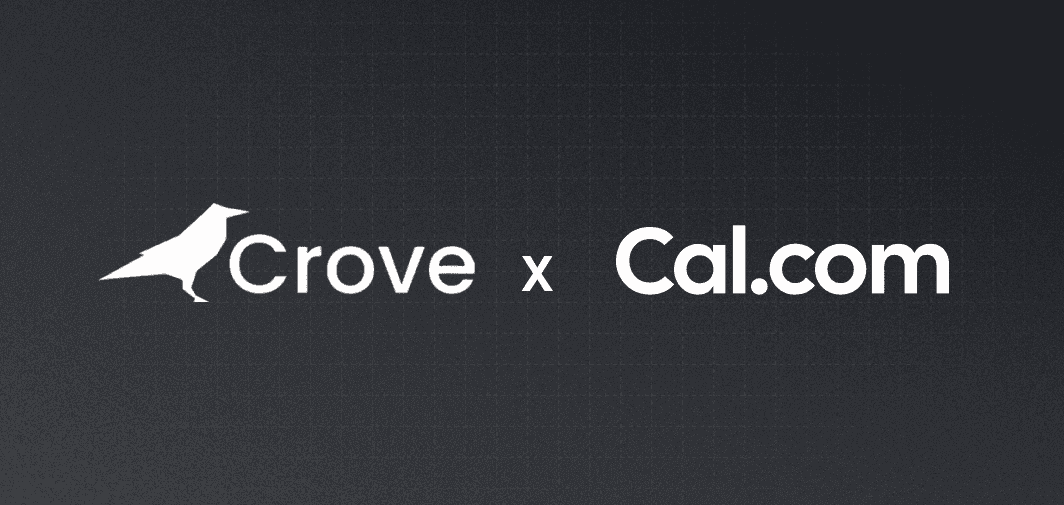 Crove and Cal.com logos side by side