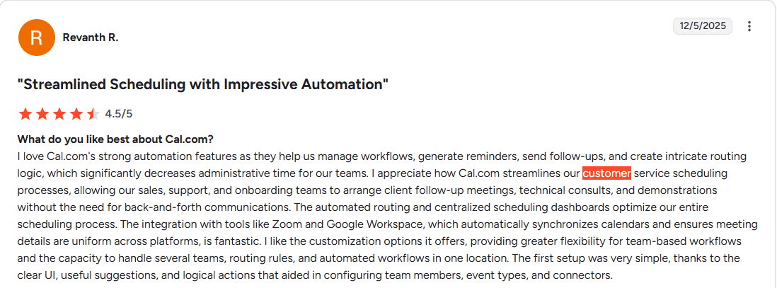 Cal.com review