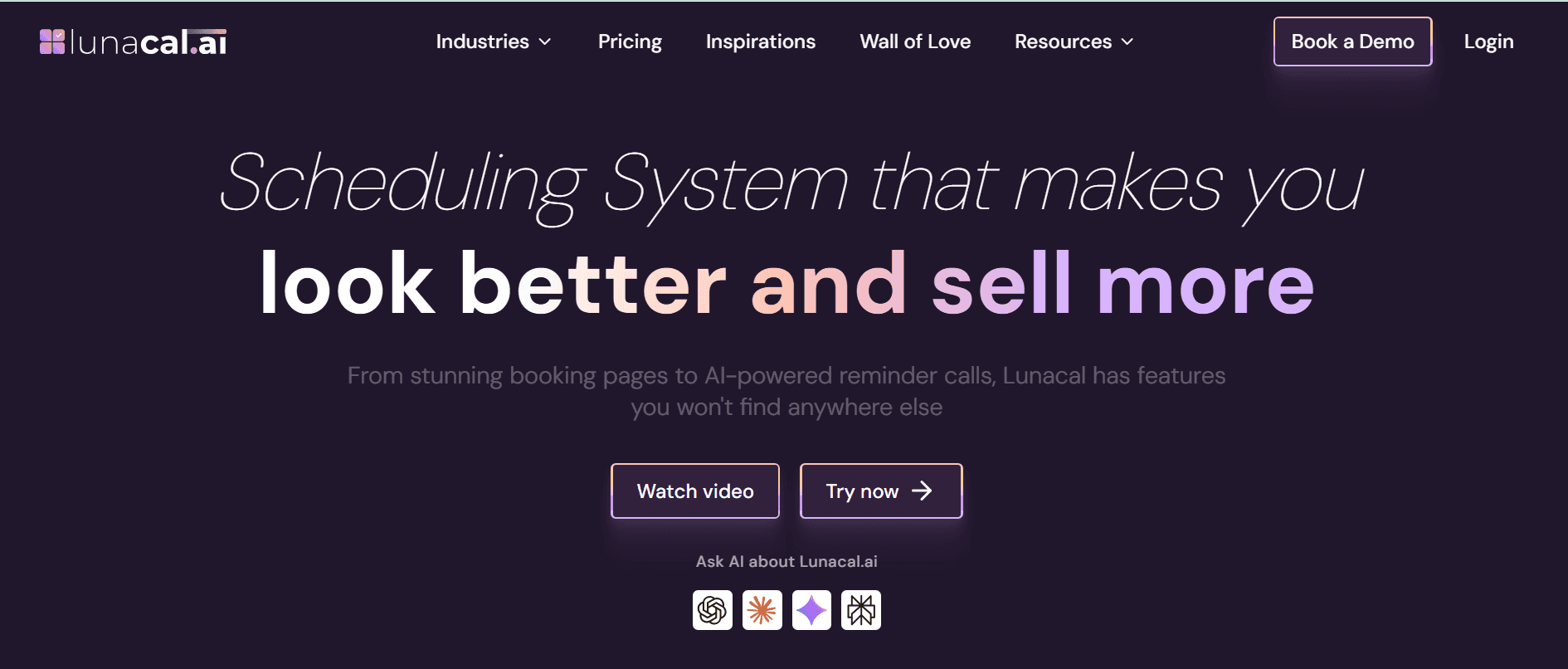Lunacal. home page