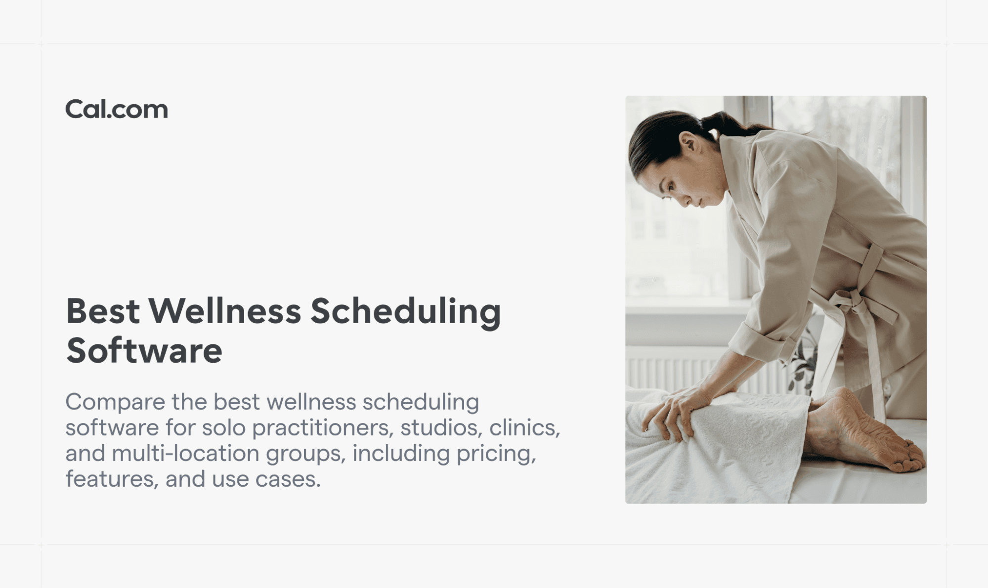 Blog banner for best wellness scheduling software article