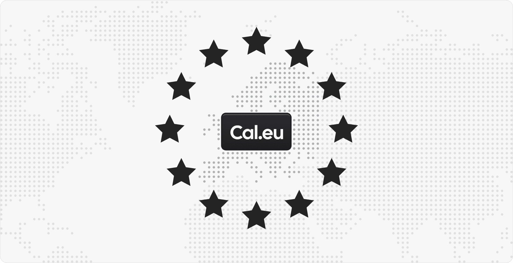 Cal.eu logo with a ring of stars