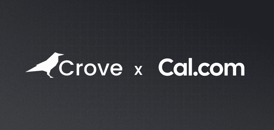 Crove and Cal.com logos side by side