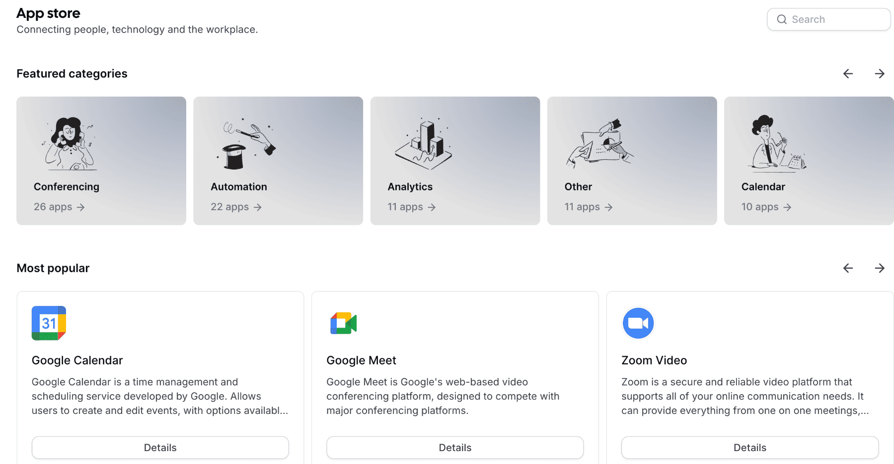 Cal.com app store