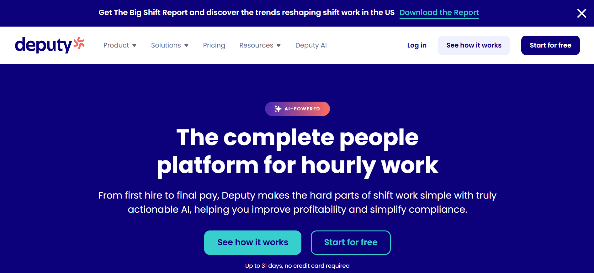 Deputy homepage