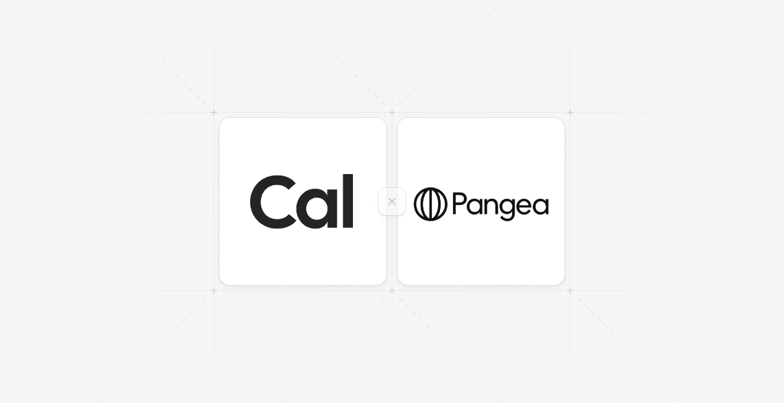 Cal and Pangea.app logos side by side