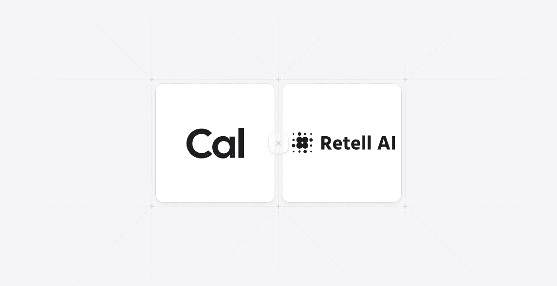 Cal logo beside the Retell AI logo