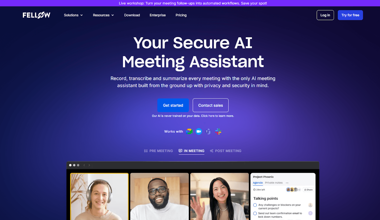 Fellow home page
