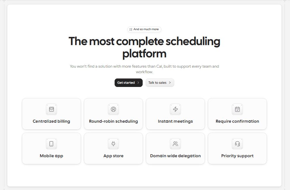 Cal.com: The most complete scheduling platform