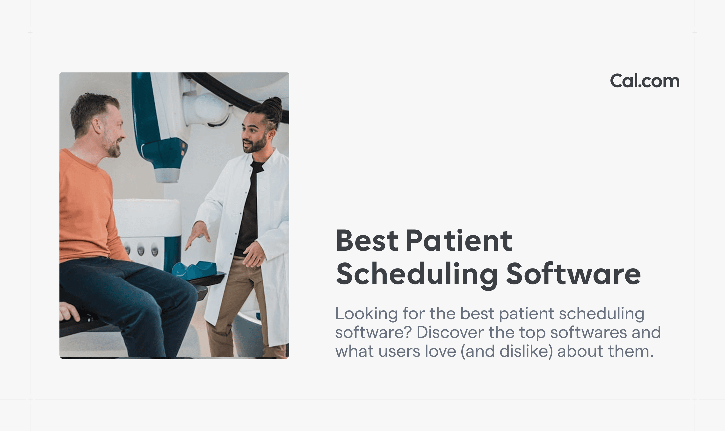 Doctor talking with a patient near medical equipment