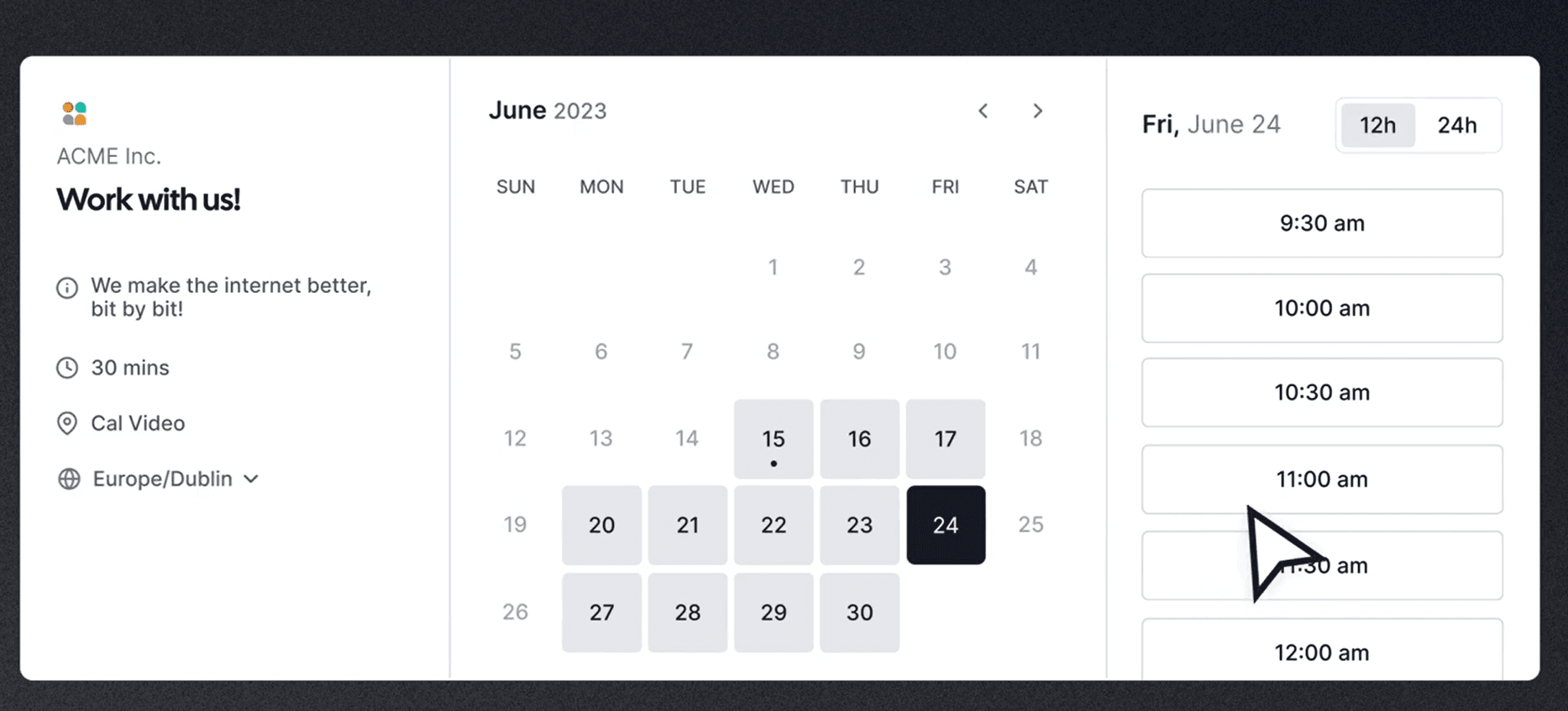 Availability Rules