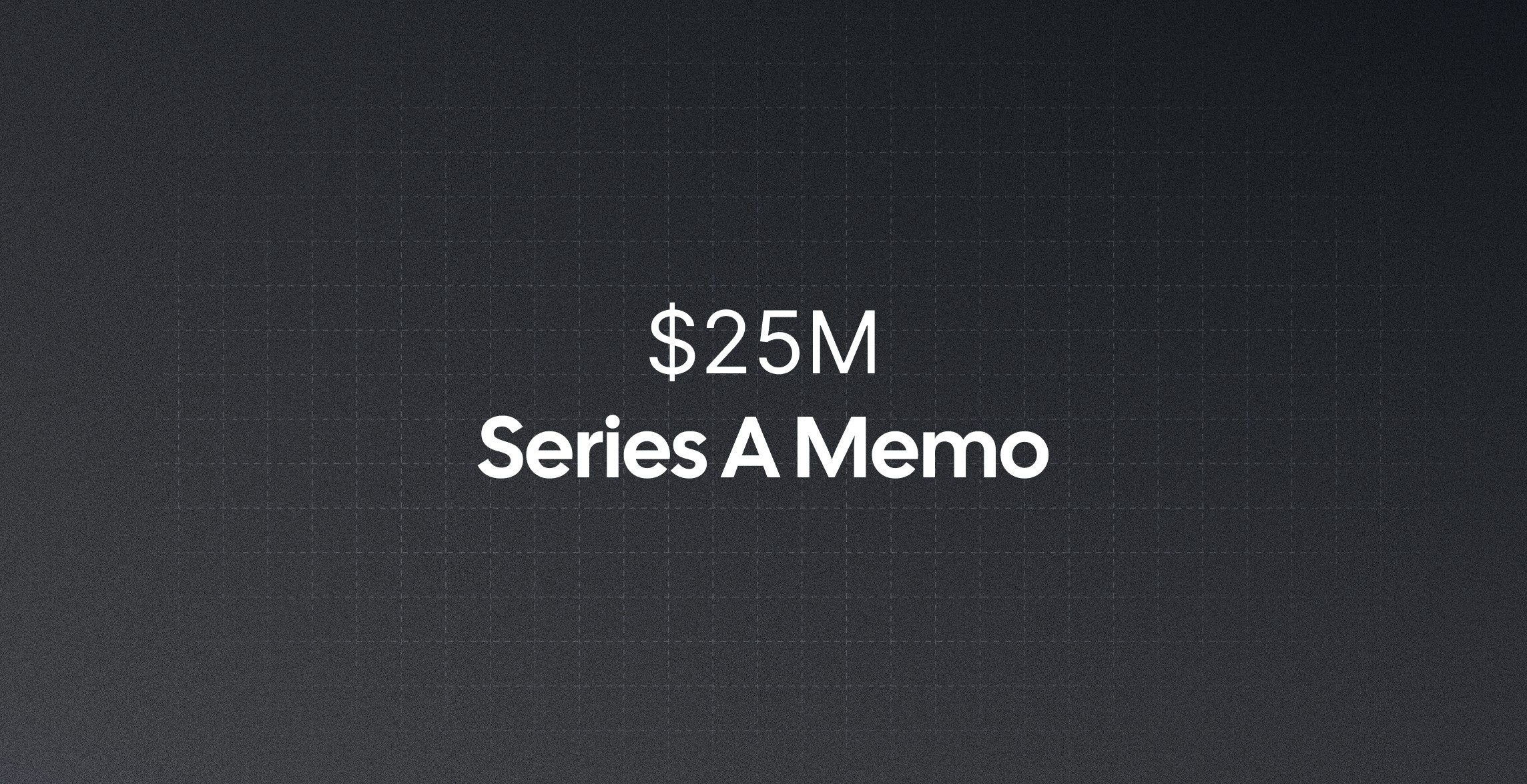 Cal.com Series A Memo announcement card