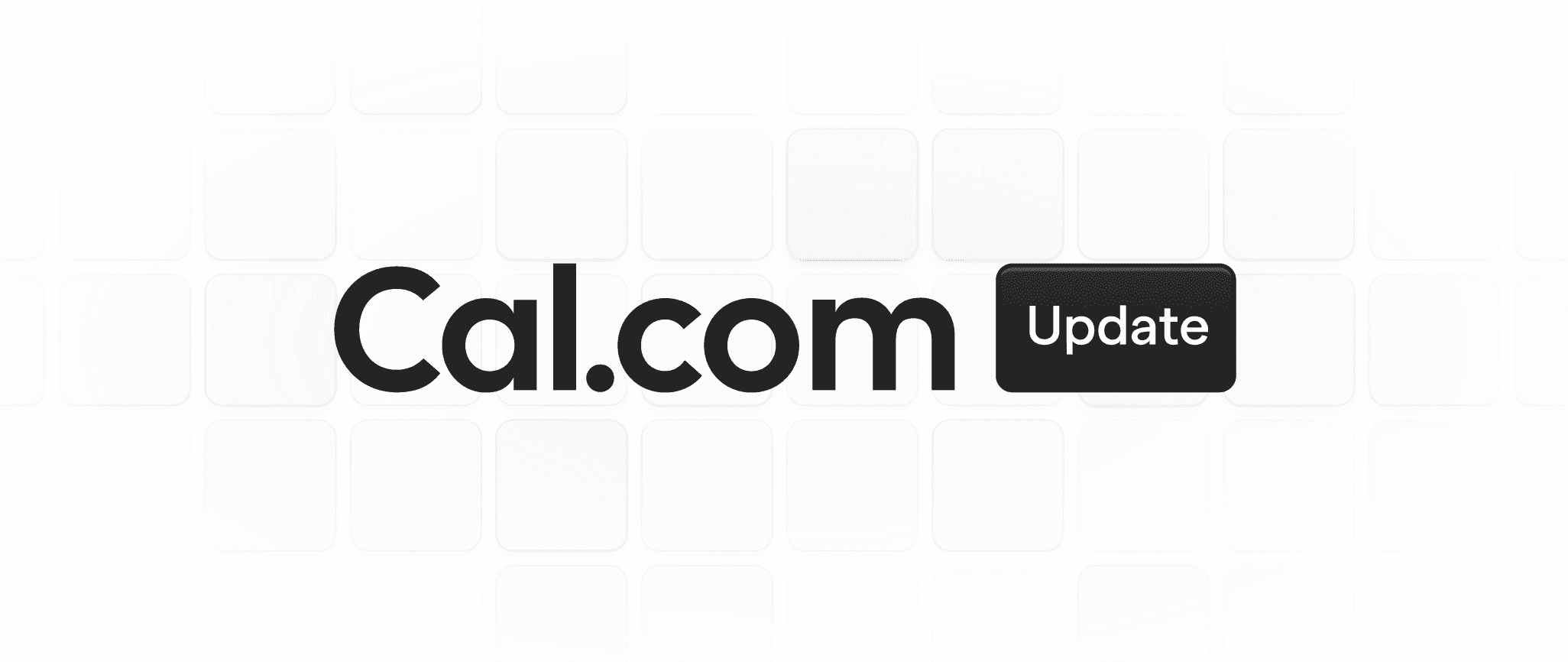 Cal.com update logo graphic