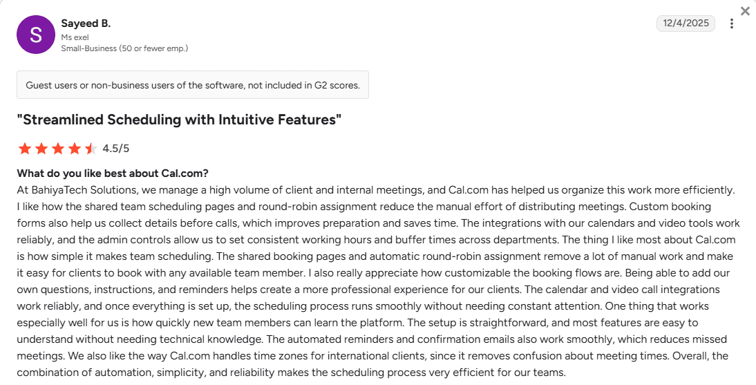 Cal.com review